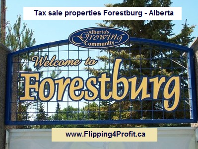 Tax sale properties Forestburg - Alberta