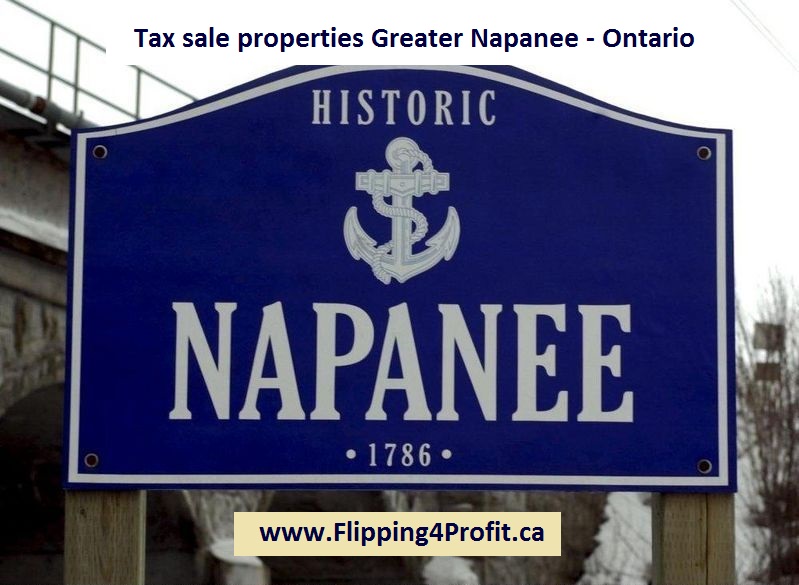 Tax sale properties Greater Napanee - Ontario