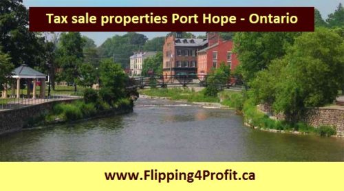 Tax sale properties Port Hope - Ontario