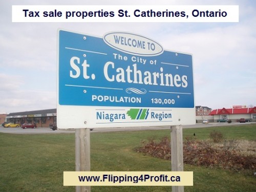 Tax sale properties St. Catherines, Ontario