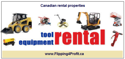 Equipment rental for renovations