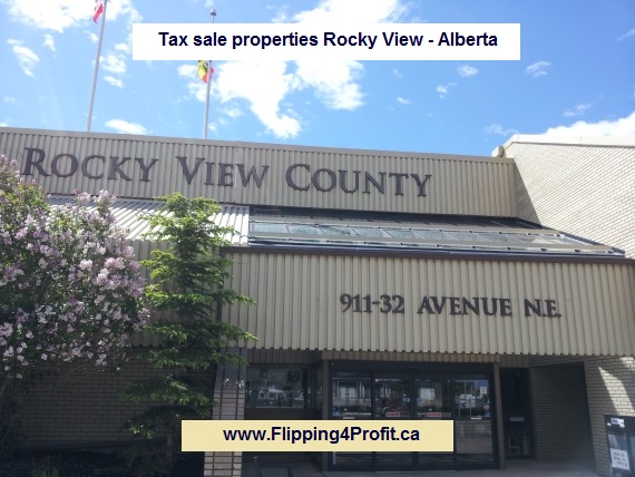 Tax Sale Properties Rocky View Alberta Flipping4Profit ca