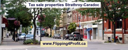 Tax sale properties Strathroy-Caradoc