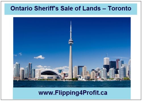 Ontario Sheriff's Sale of LandsAC